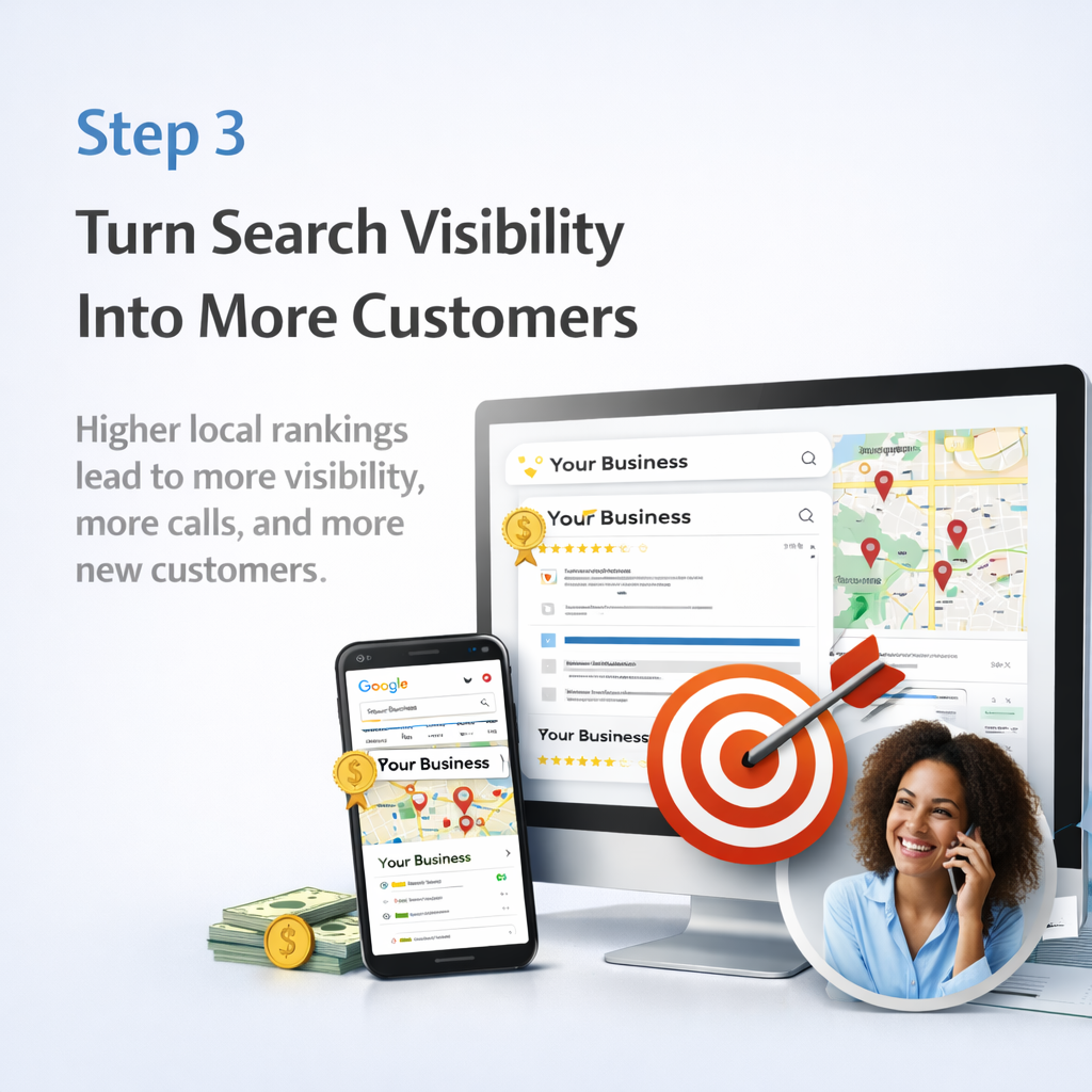 Improving Google Maps rankings to generate more customers